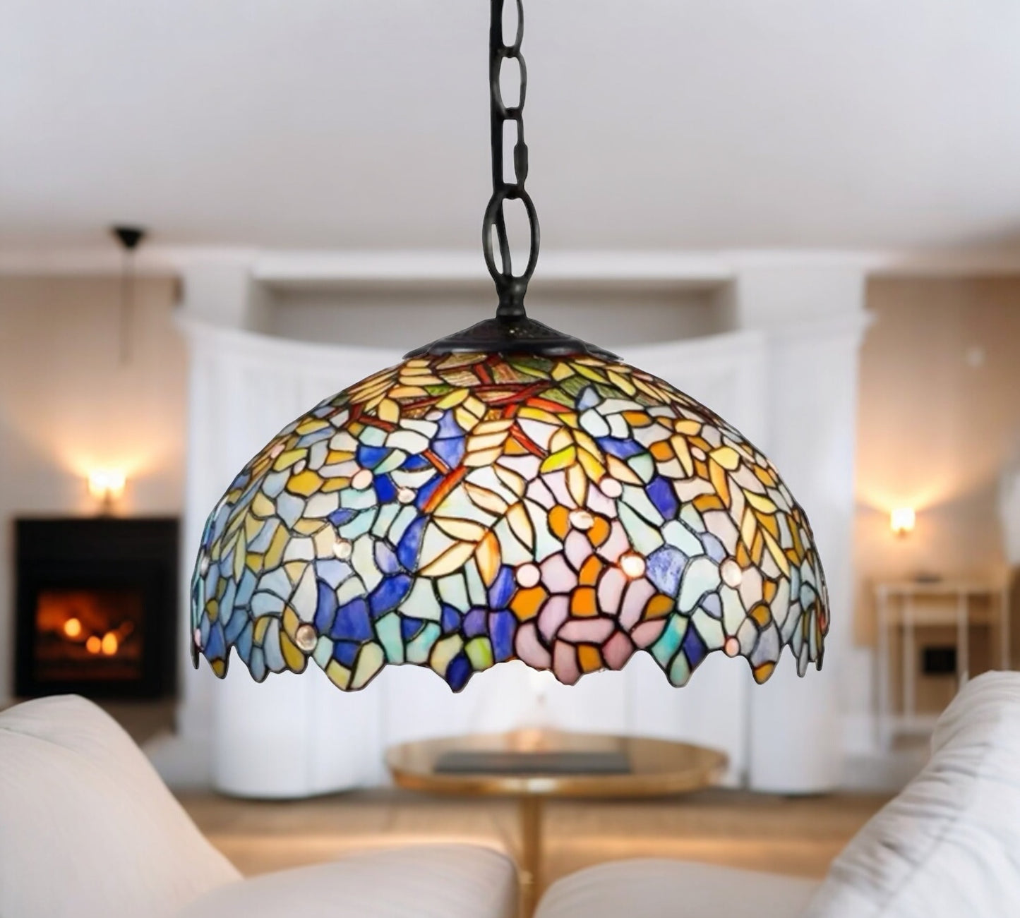 Tiffany Pendant Lamp 40cm shade (16038C)