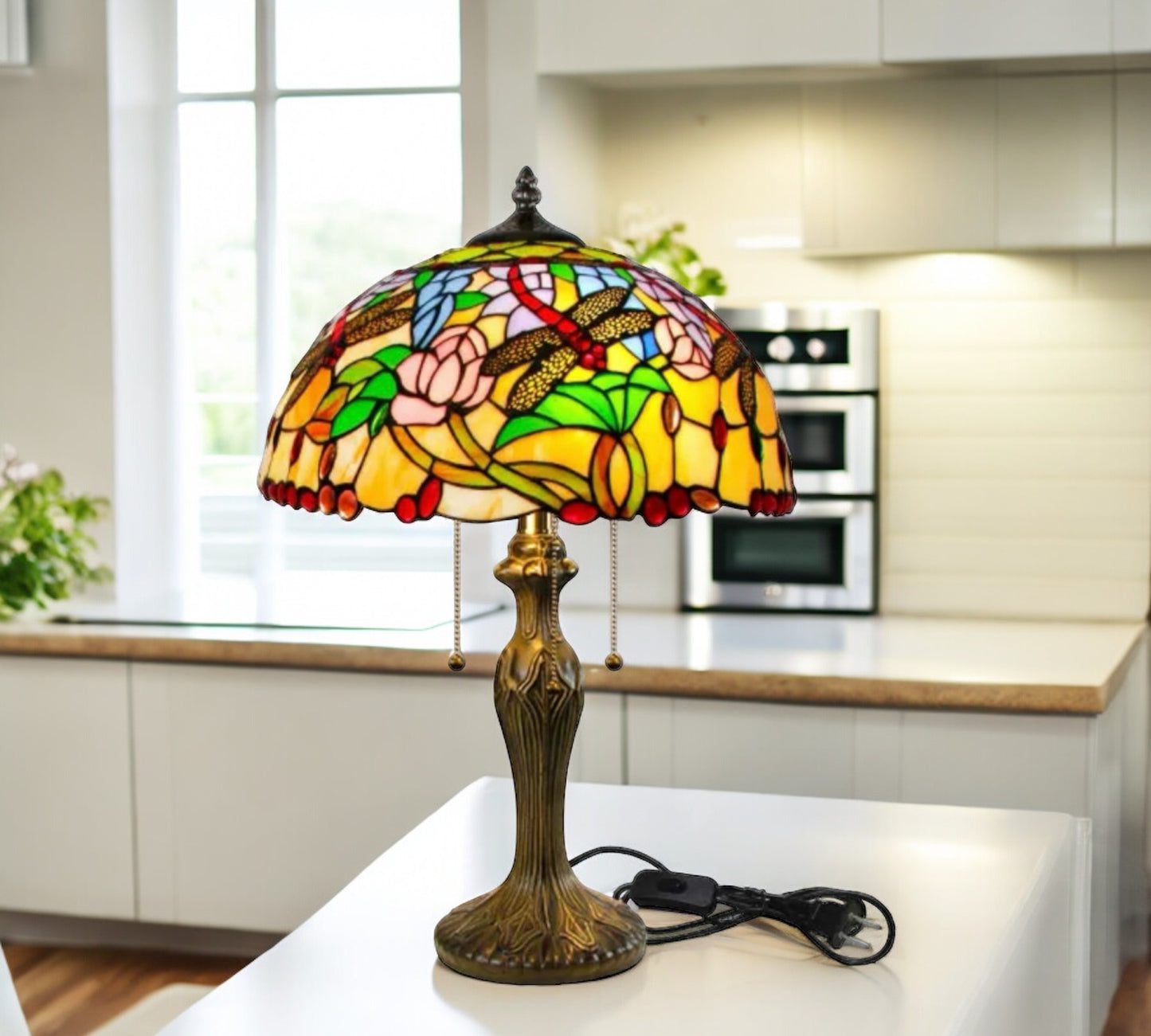 Tiffany Table Lamp 40cm Shade (15058)