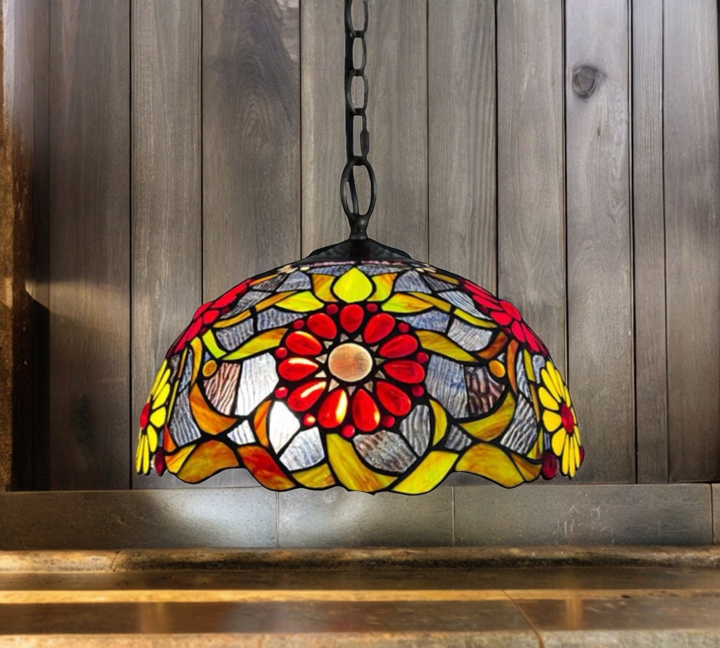 Tiffany Pendant Lamp 40cm shade (16939C)