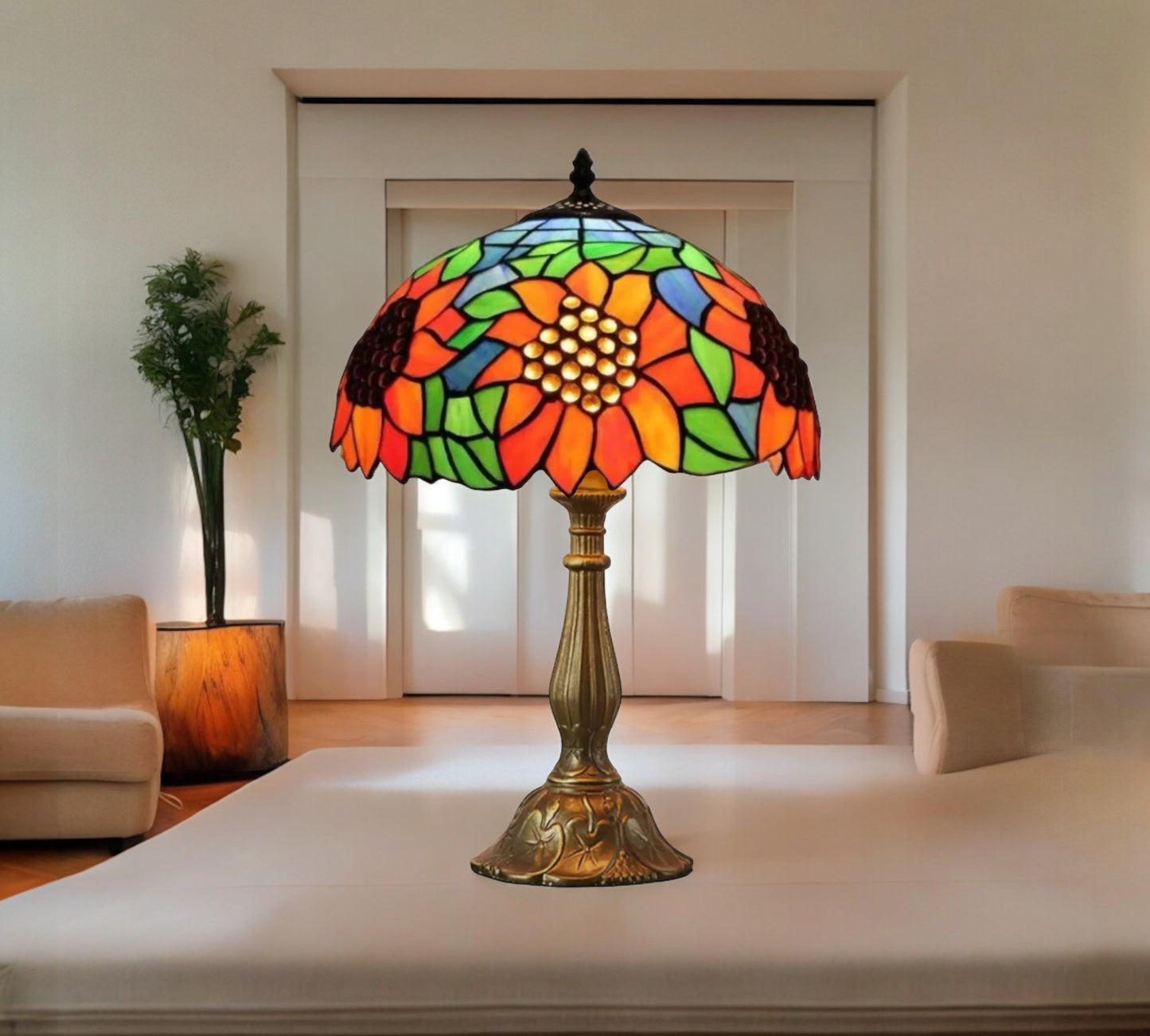 Tiffany Table Lamp (12702)