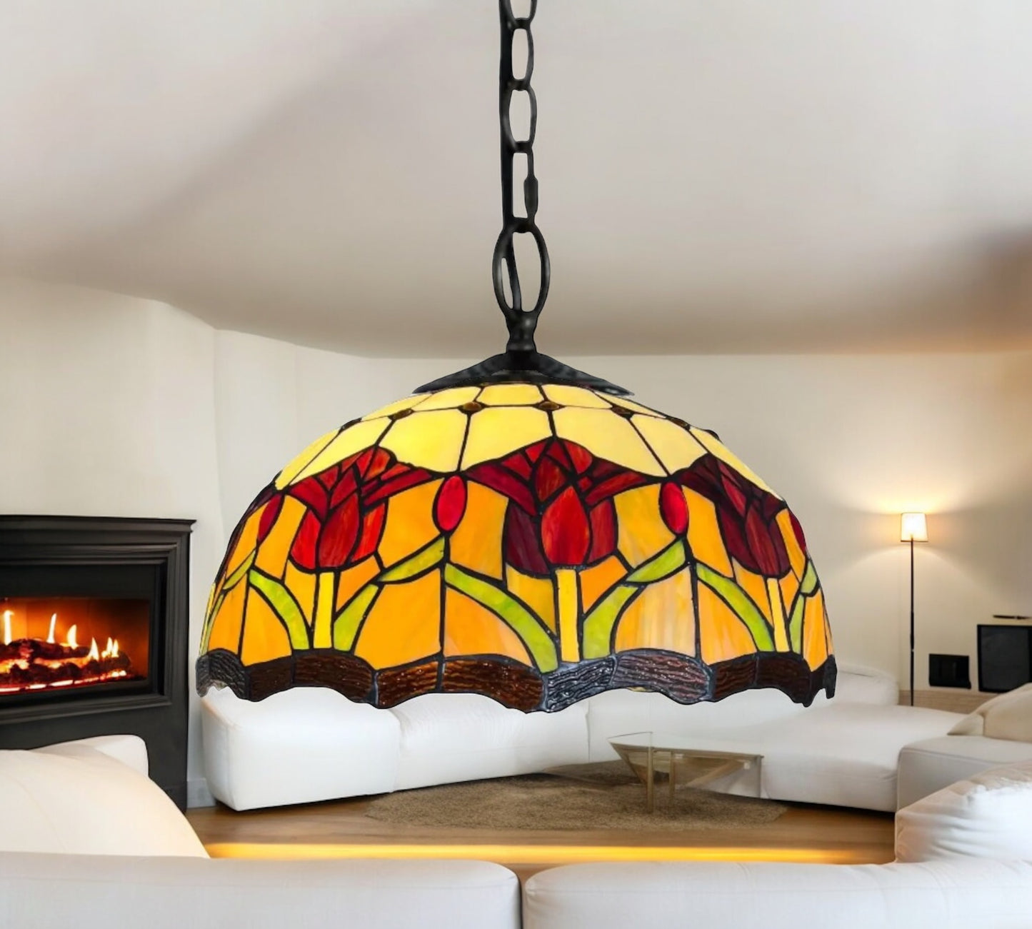 Tiffany Pendant Lamp 40cm shade (16030C)