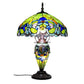 Tiffany Mother-Daughtser Vase Lamp 40cm Shade (15066)