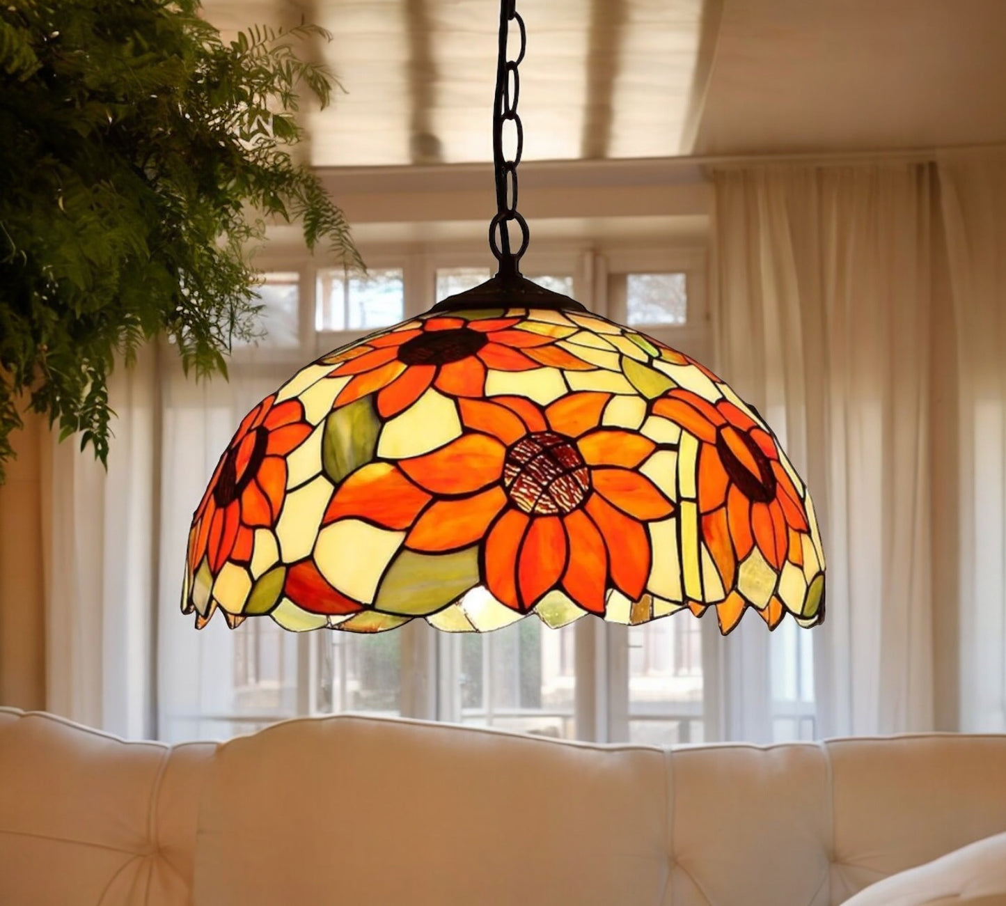 Tiffany Pendant Lamp 40cm shade (16068C)