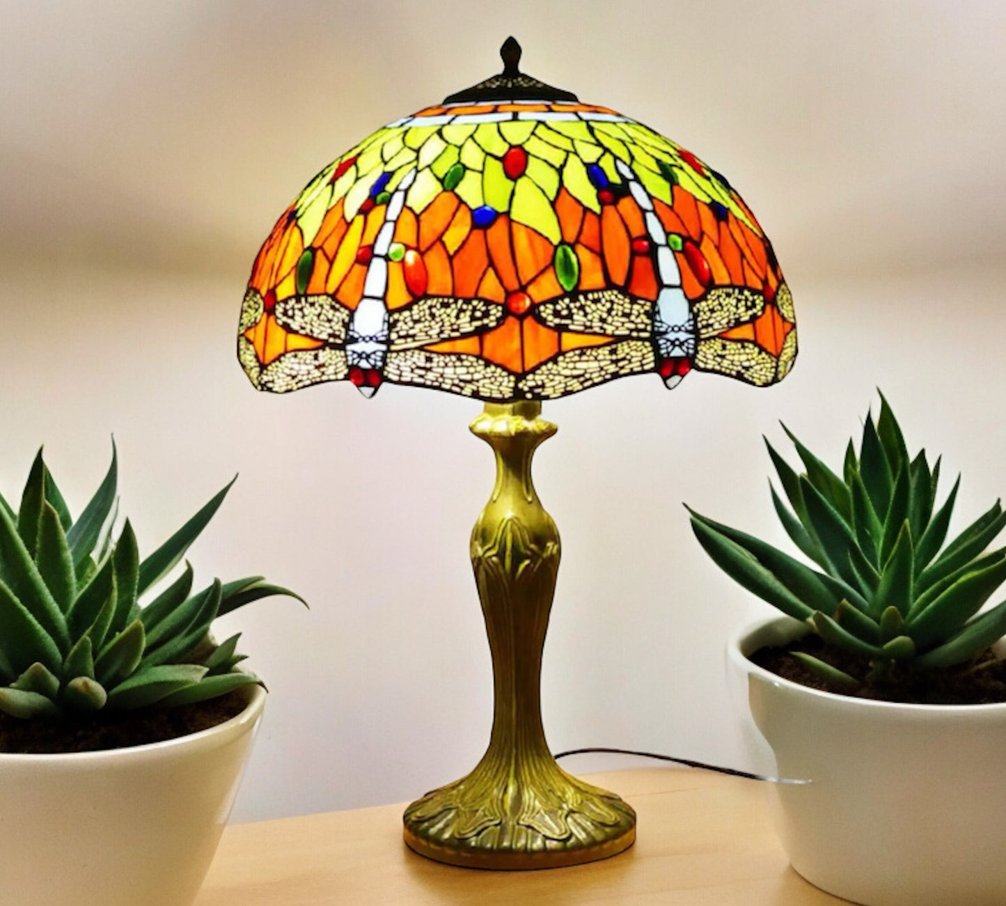 Tiffany Table Lamp 40cm Shade (15004)