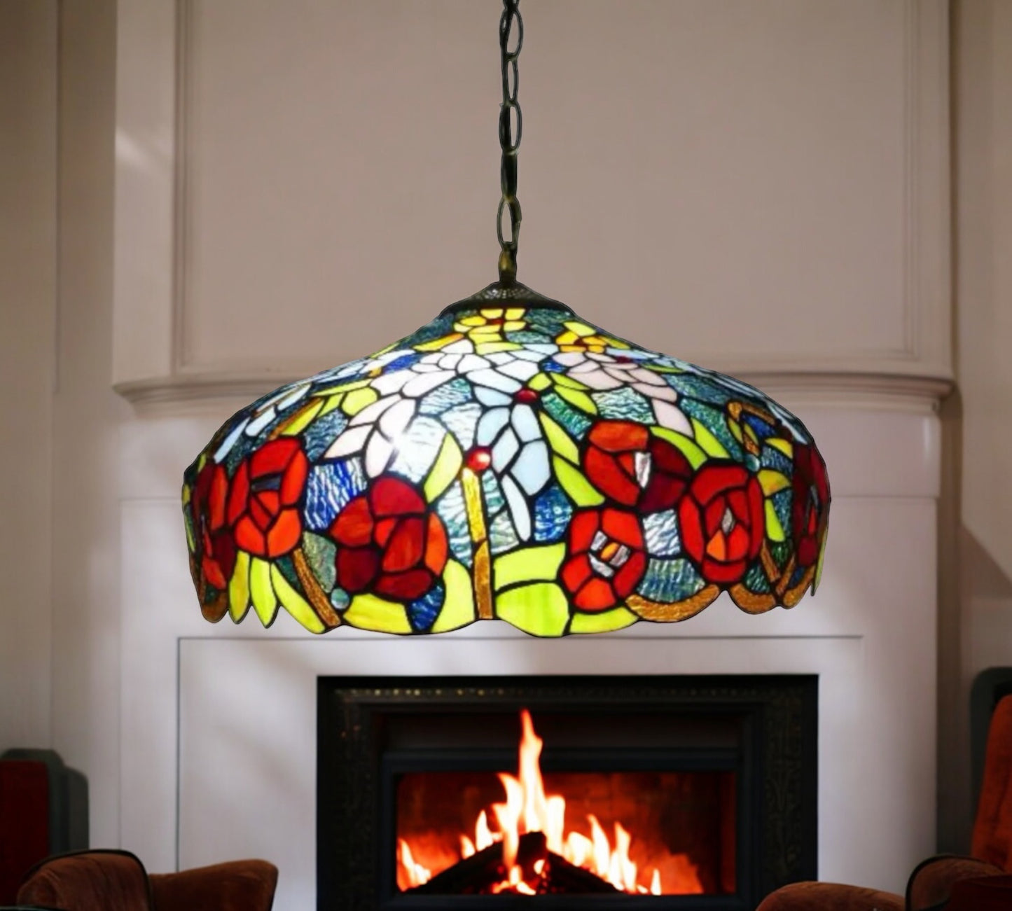 Tiffany Pendant Lamp 40cm shade (16116C)