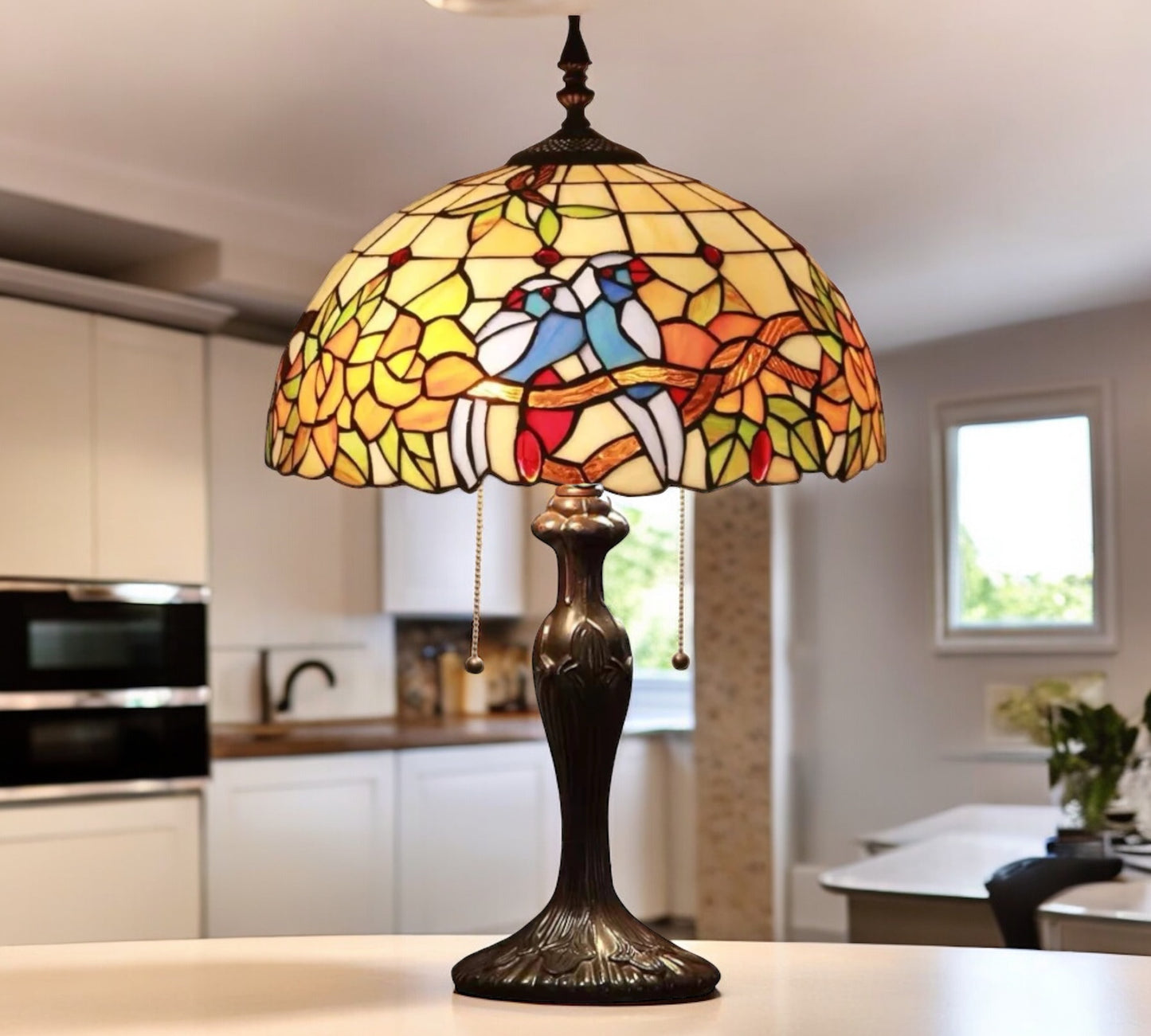 Tiffany Table Lamp 40cm Shade (15045)