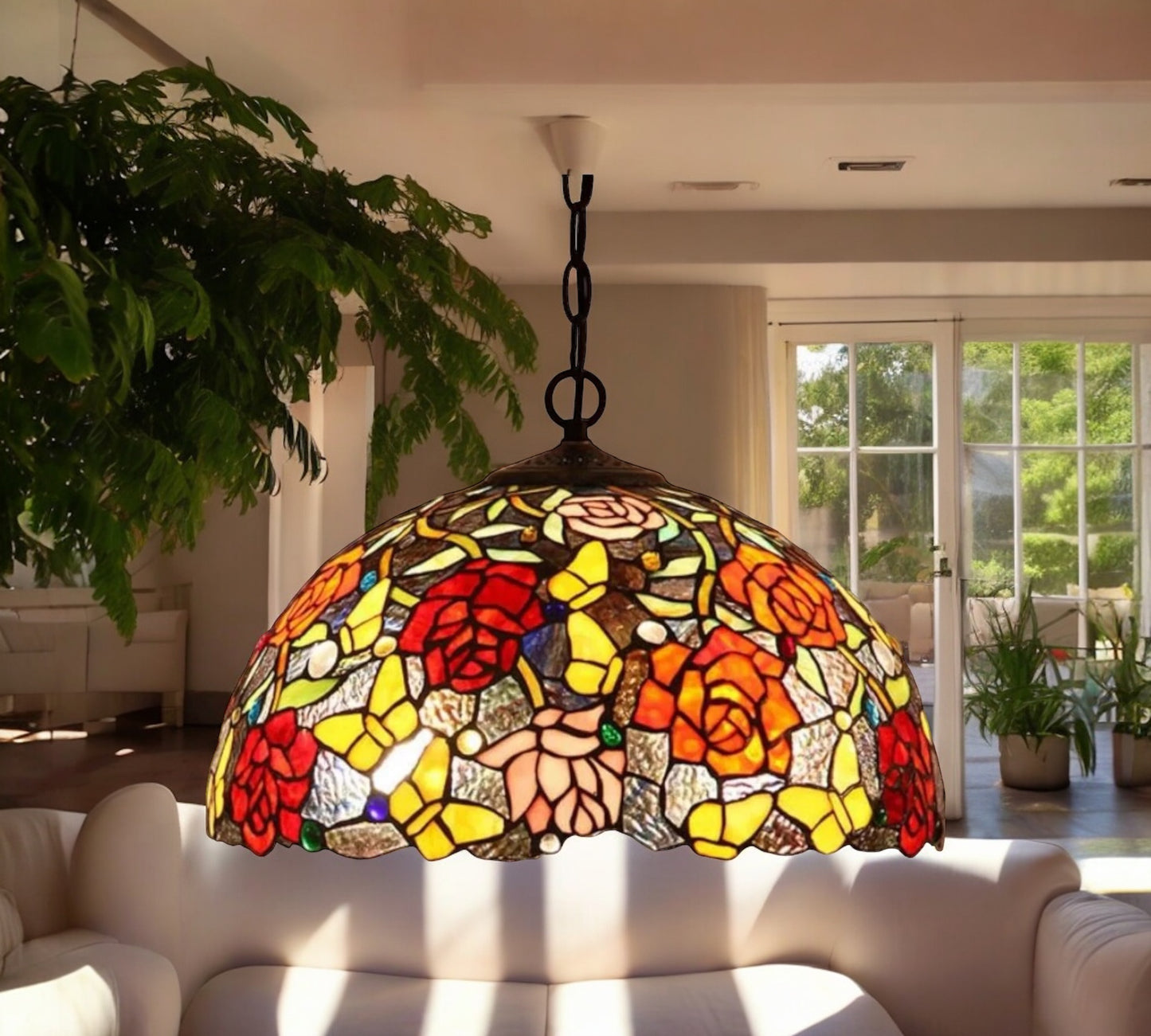 Tiffany Pendant Lamp 40cm shade (16074C)