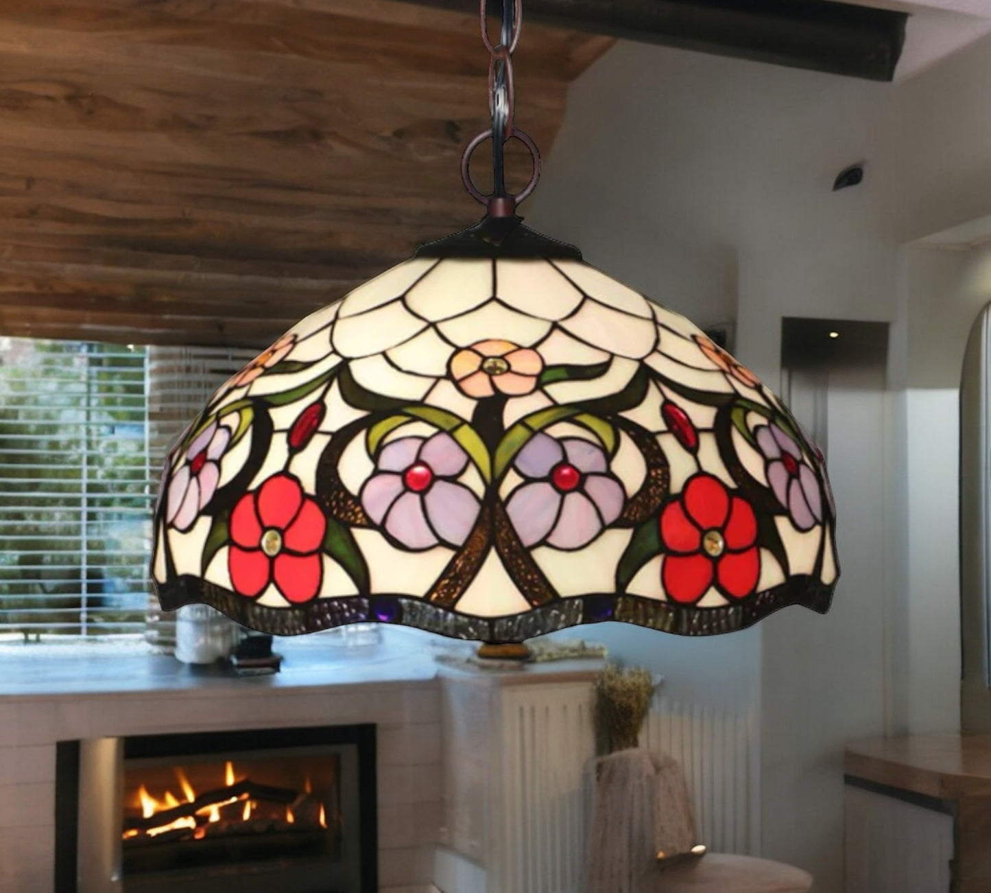 Tiffany Pendant Lamp 30cm shade (12088C)