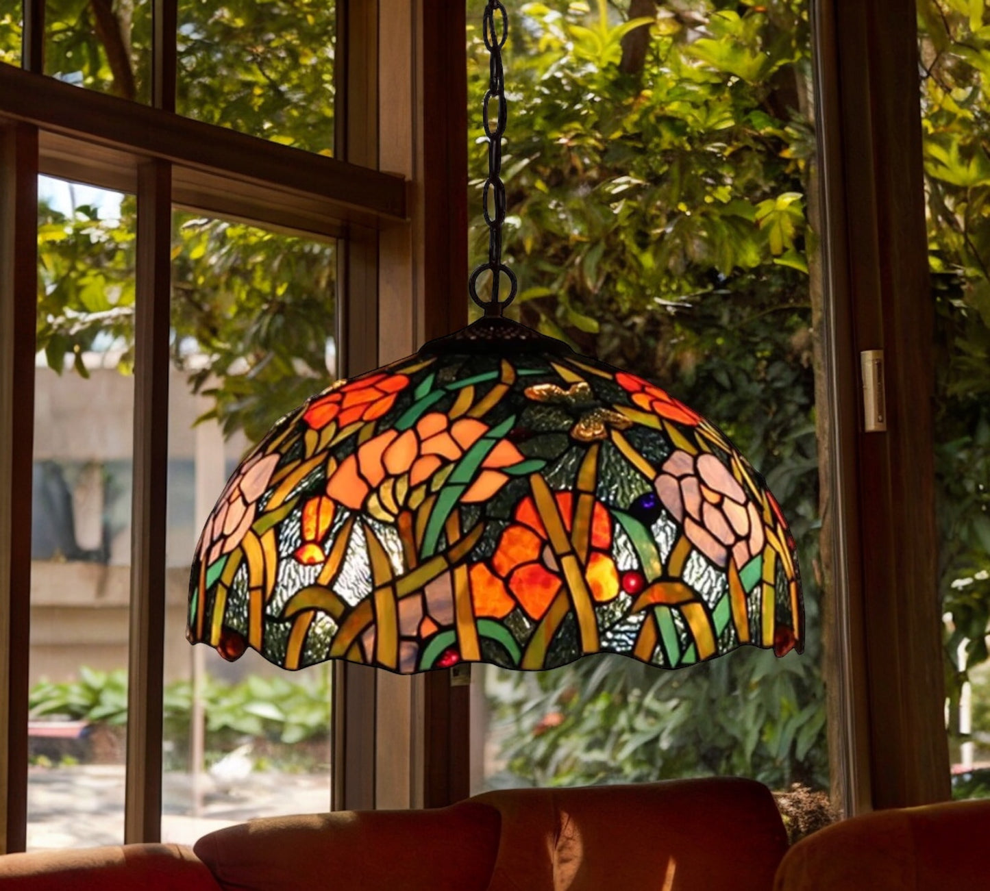 Tiffany Pendant Lamp 40cm shade (16073C)