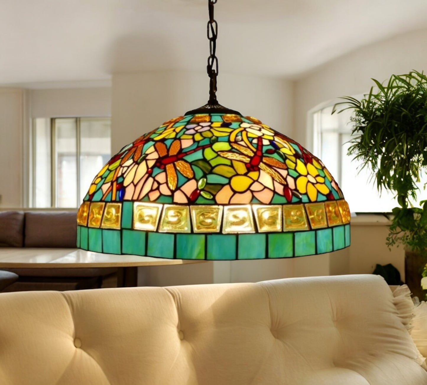 Tiffany Pendant Lamp 46cm shade (19004C)