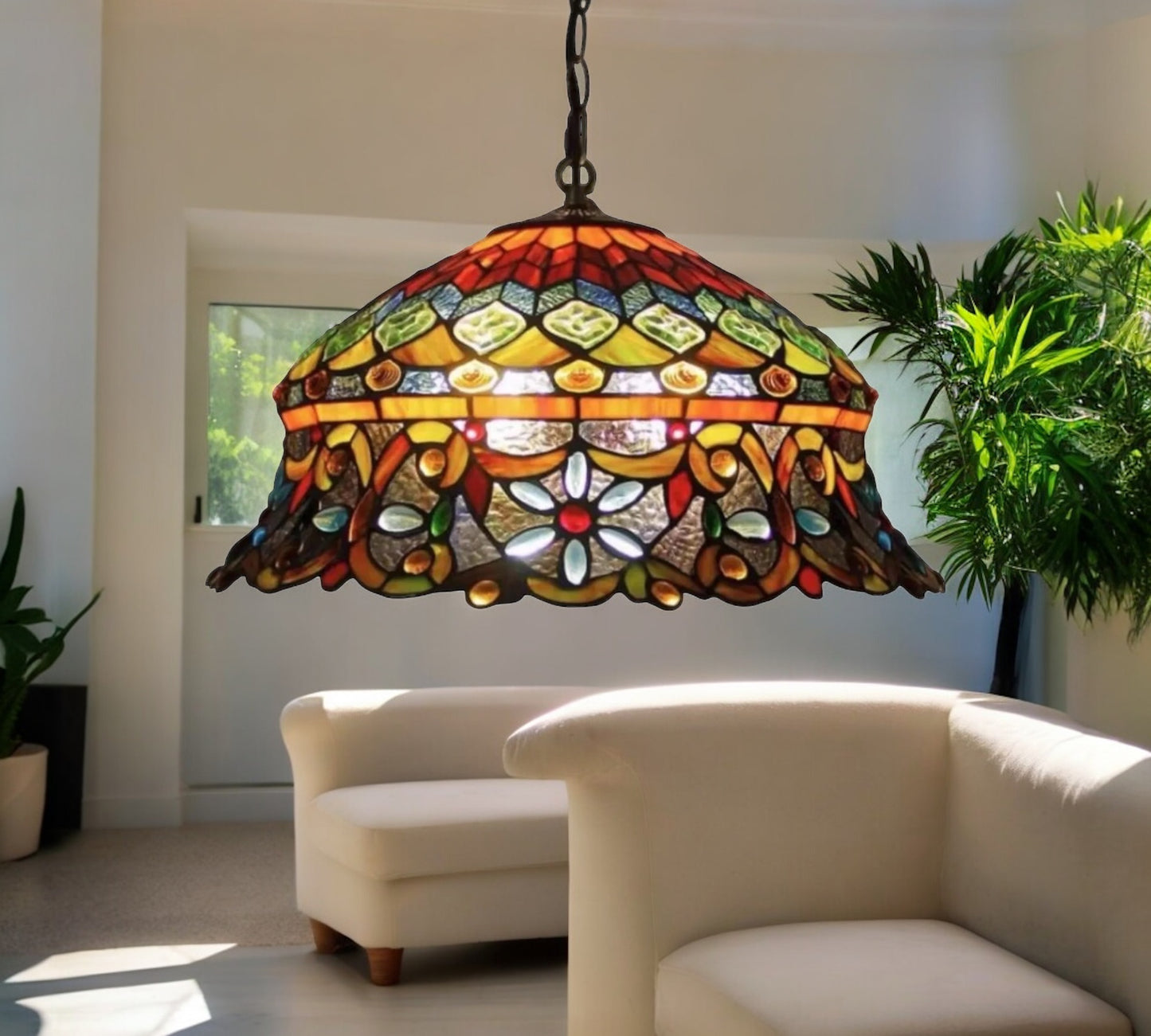 Tiffany Pendant Lamp 46cm shade (19002C)