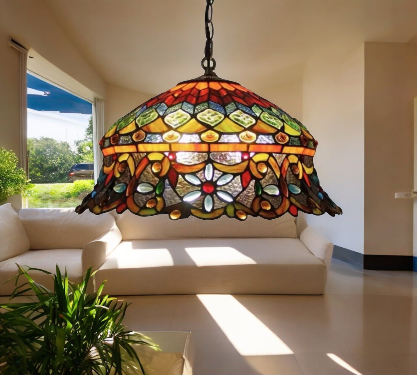 Tiffany Pendant Lamp 46cm shade (19002C)