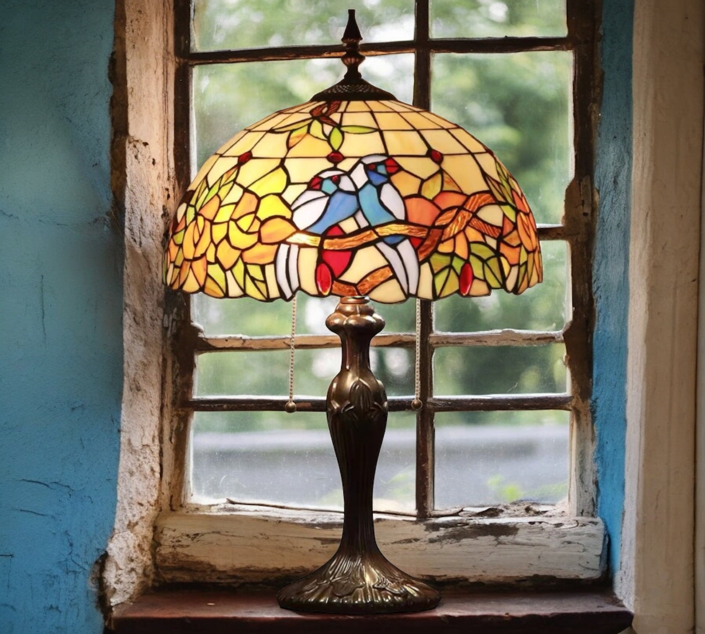 Tiffany Table Lamp 40cm Shade (15045)