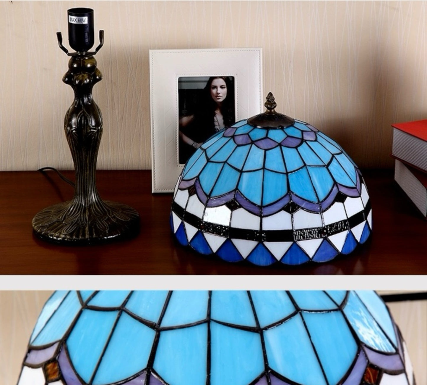 Tiffany Table Lamp 40cm Shade (15046)