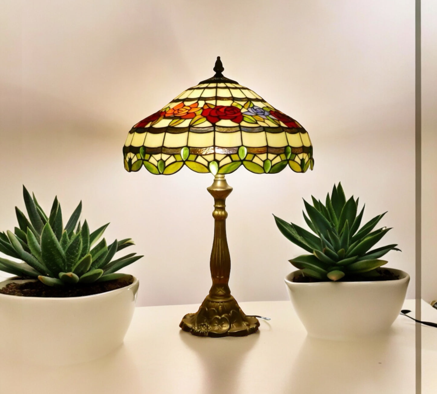 Tiffany X-Large Table Lamp 46cm Shade (19012T)