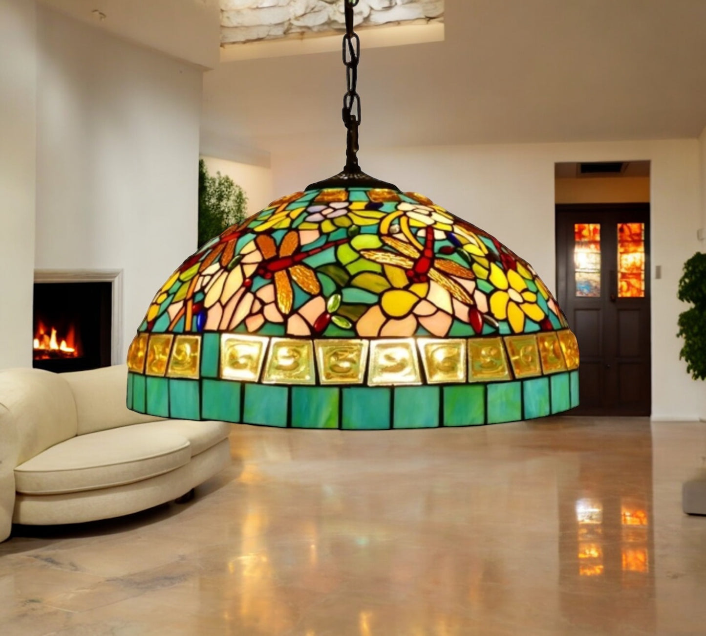 Tiffany Pendant Lamp 46cm shade (19004C)