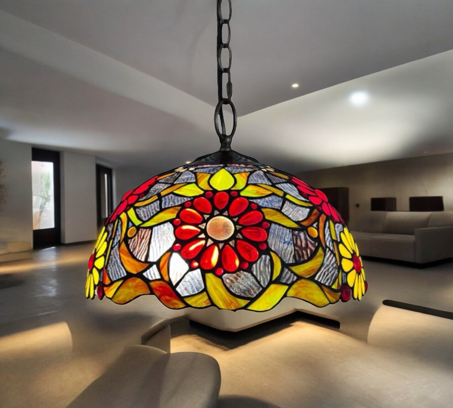 Tiffany Pendant Lamp 40cm shade (16939C)