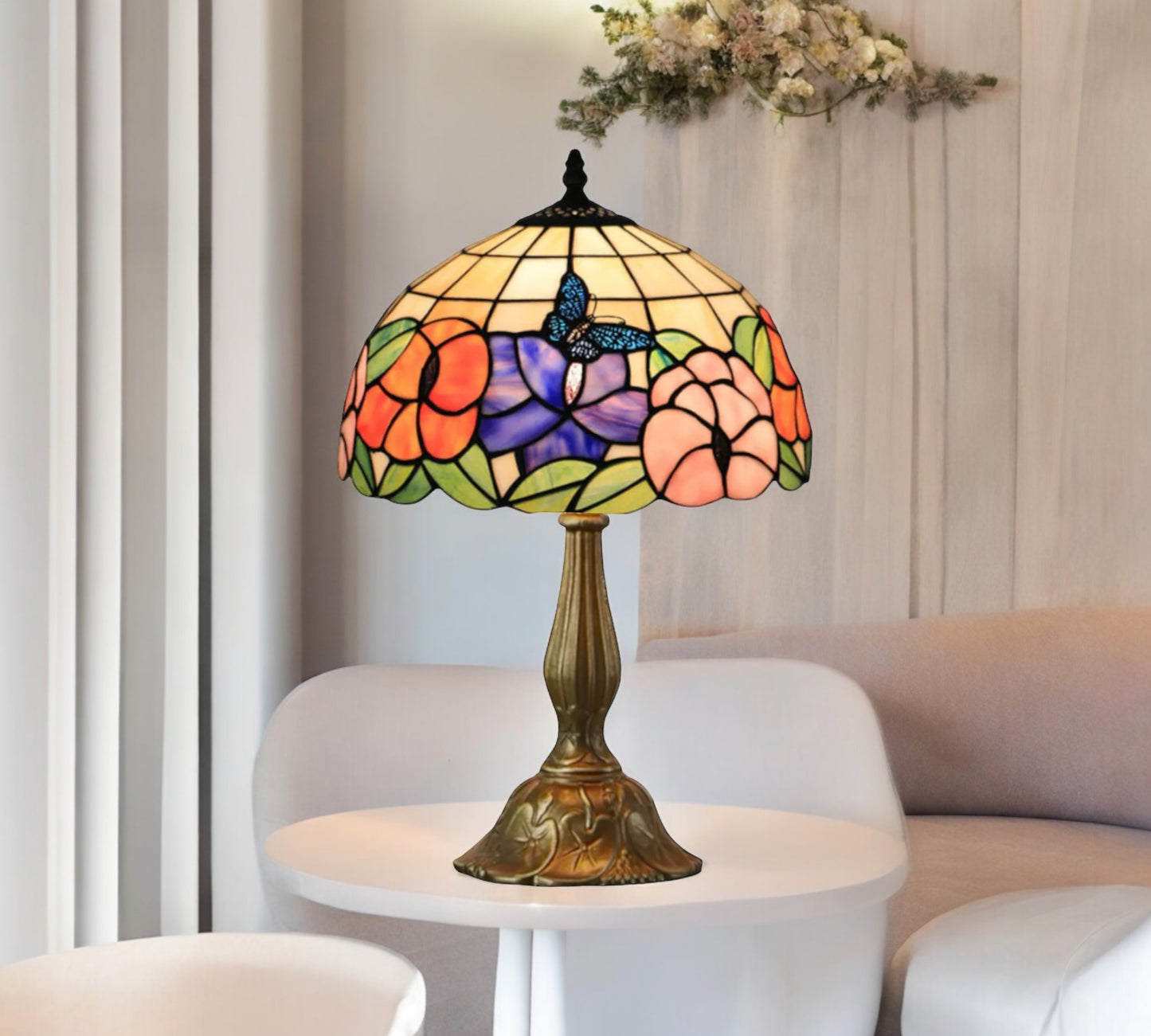 Tiffany Table Lamp (12704)