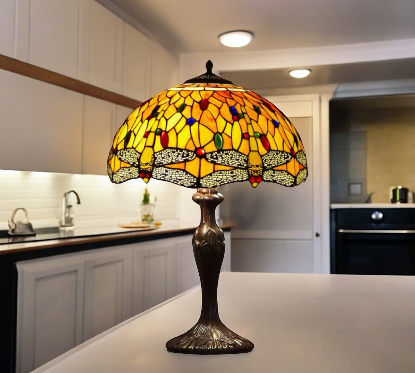 Tiffany Table Lamp 40cm Shade (15005)