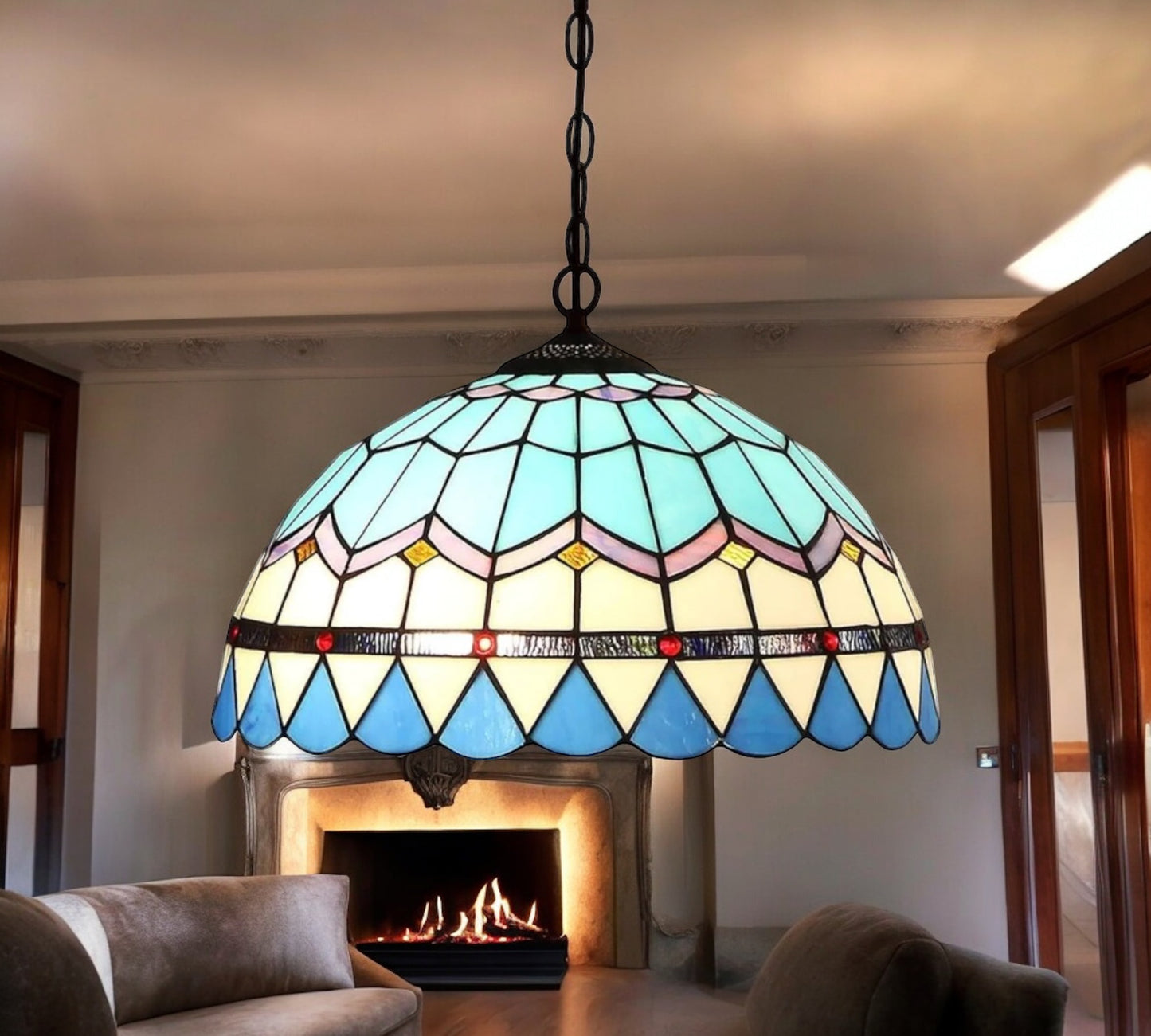 Tiffany Pendant Lamp 40cm shade (16101C)