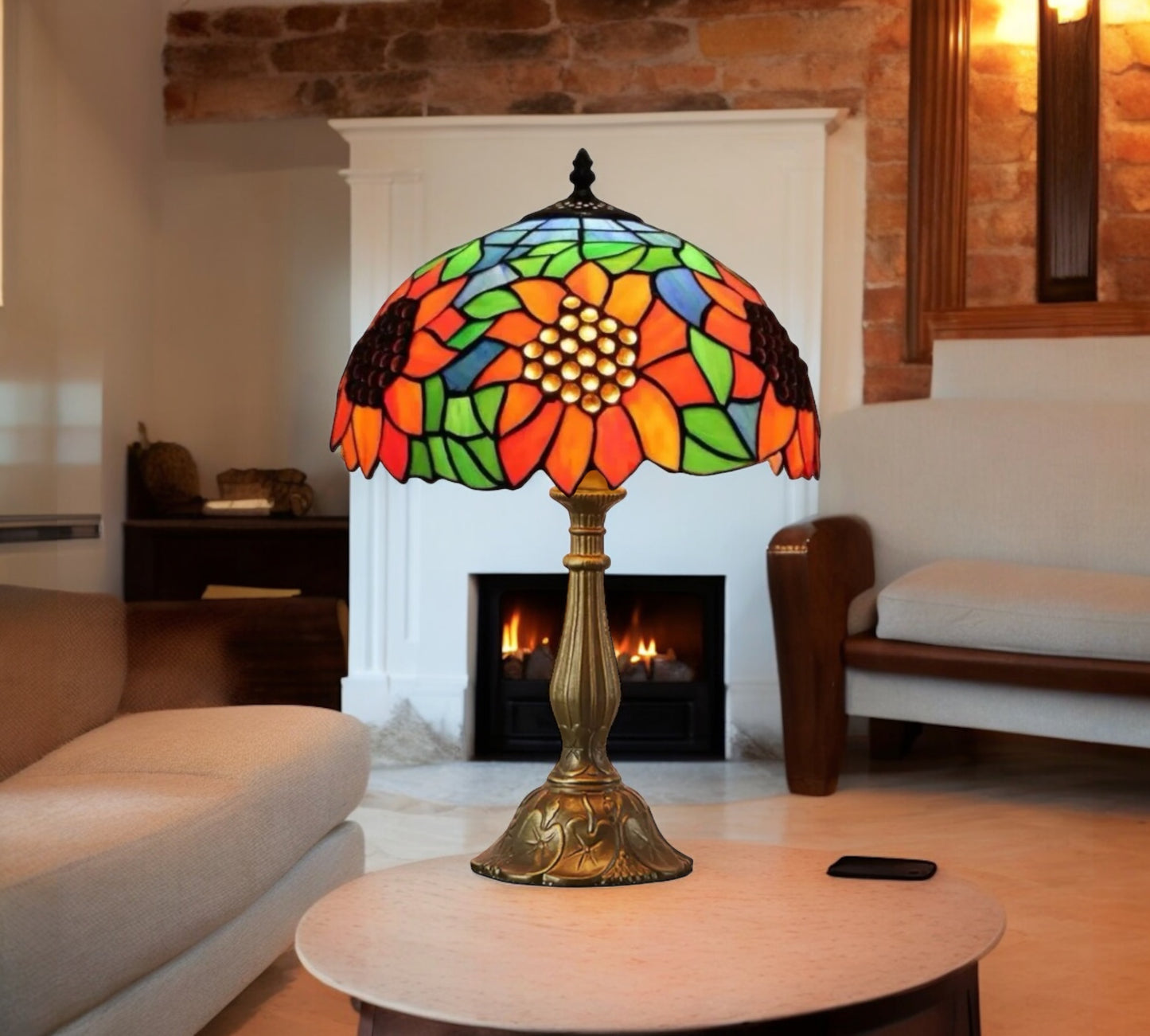 Tiffany Table Lamp (12702)