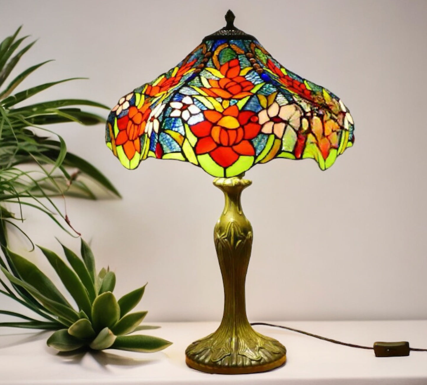 Tiffany Table Lamp 40cm Shade (15035)