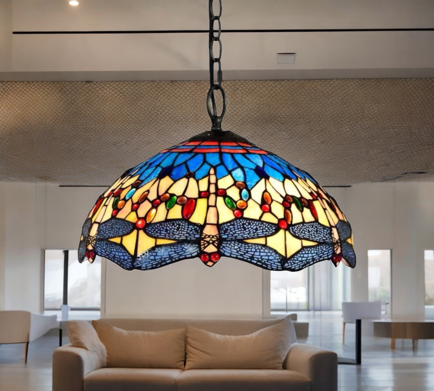 Tiffany Pendant Lamp 40cm shade (16033C)