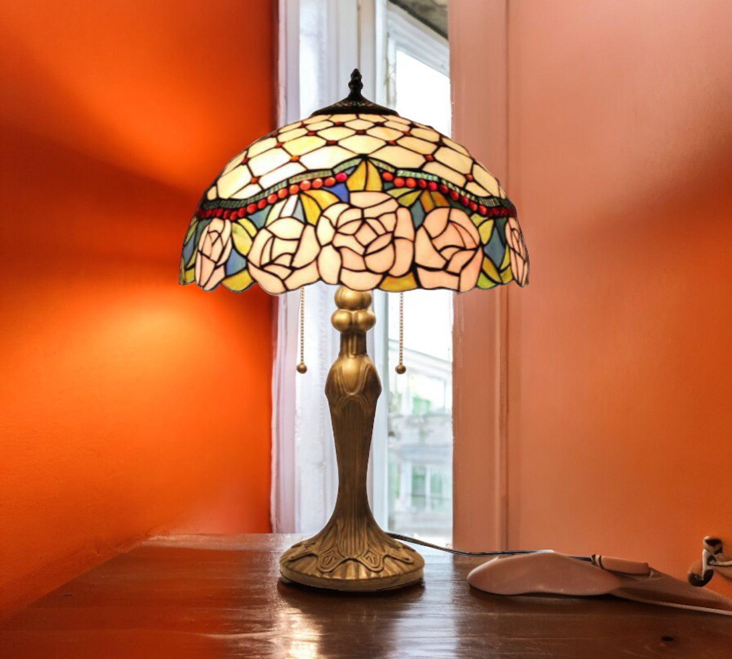 Tiffany Table Lamp 40cm Shade (15041)