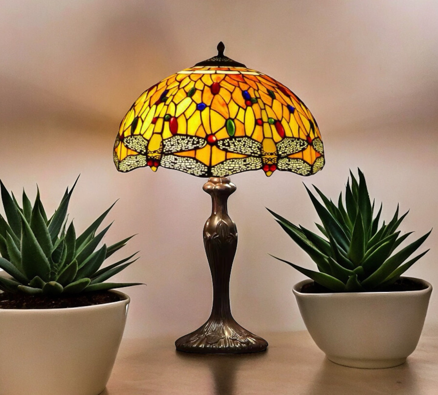 Tiffany Table Lamp 40cm Shade (15005)