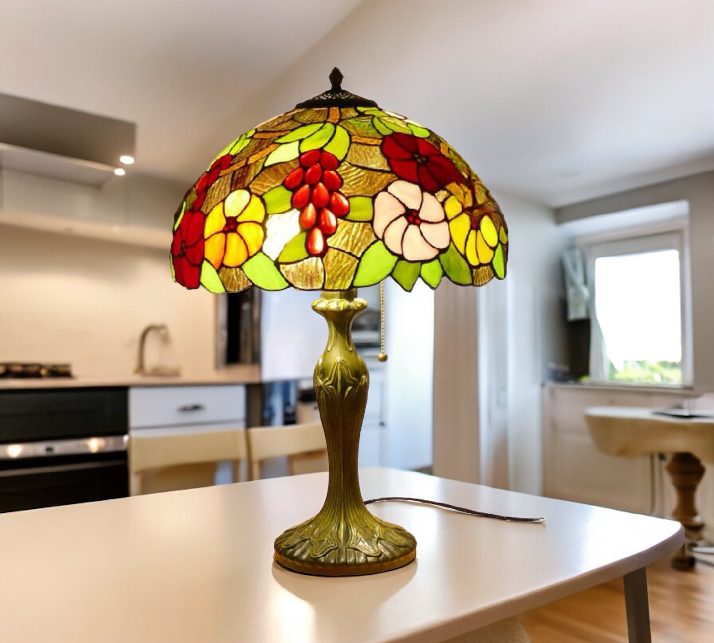 Tiffany Table Lamp 40cm Shade (15006)