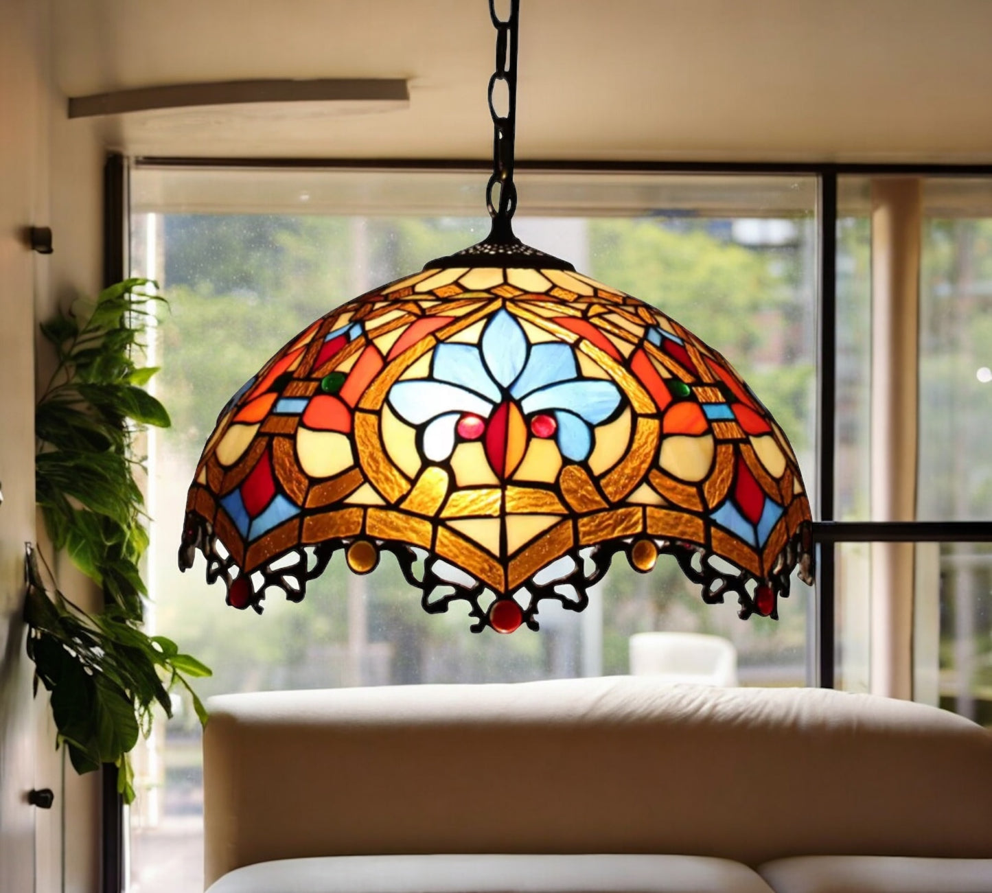 Tiffany Pendant Lamp 40cm shade (18006C)