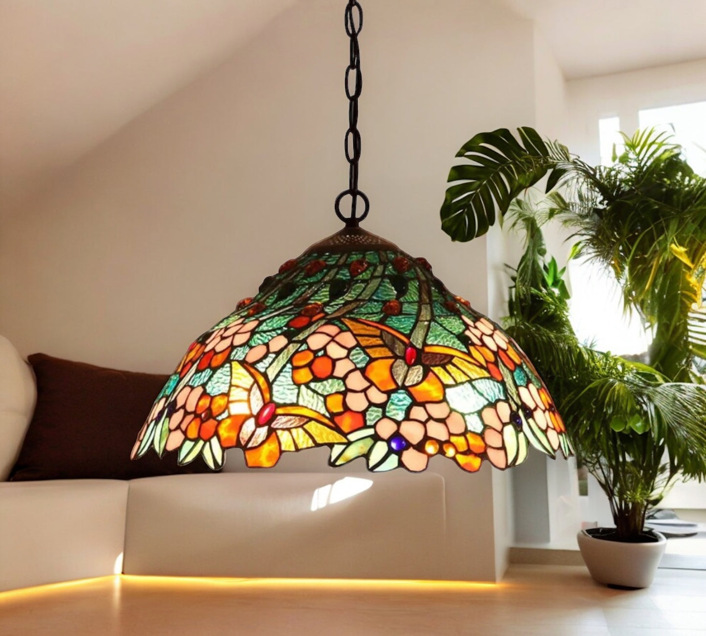 Tiffany Pendant Lamp 40cm shade (16075C)