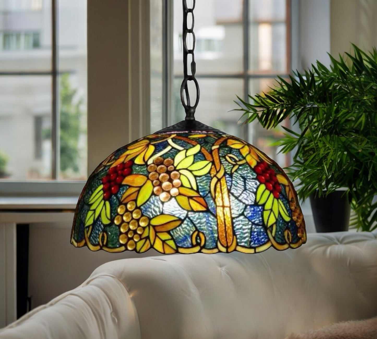 Tiffany Pendant Lamp 40cm shade (16937C)