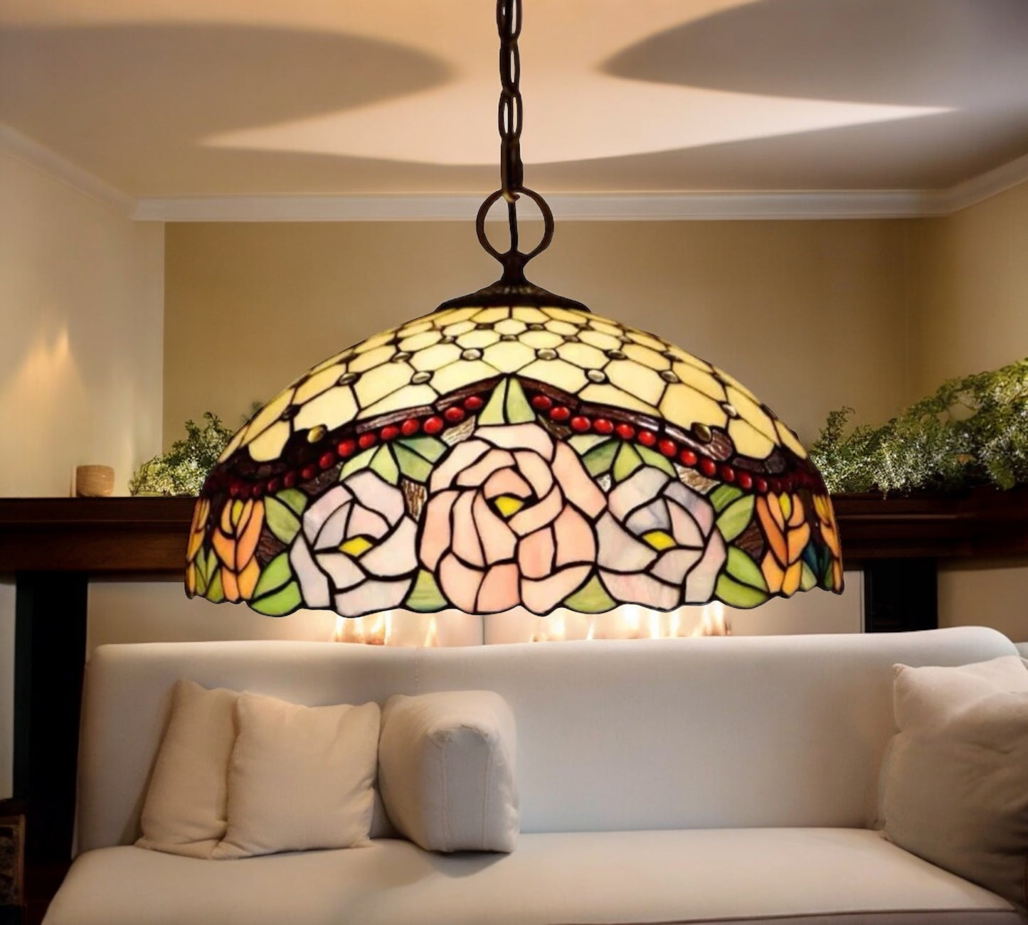 Tiffany Pendant Lamp 40cm shade (16032C)