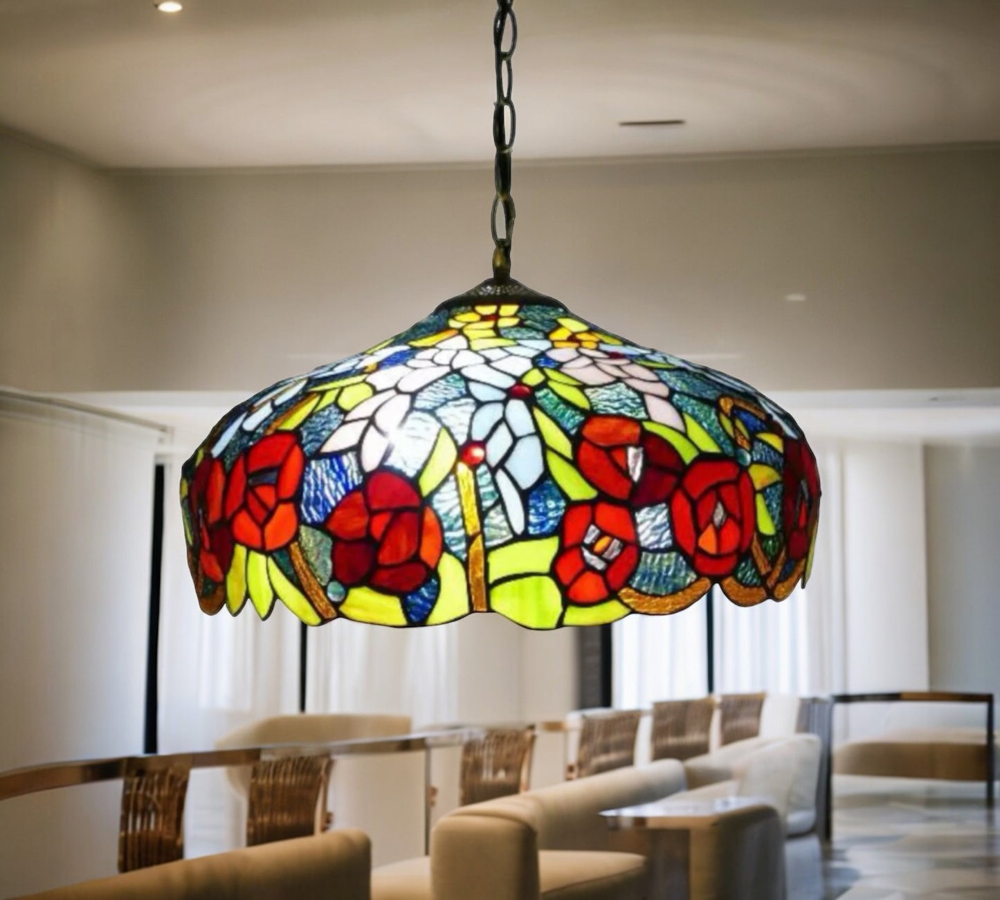 Tiffany Pendant Lamp 40cm shade (16116C)