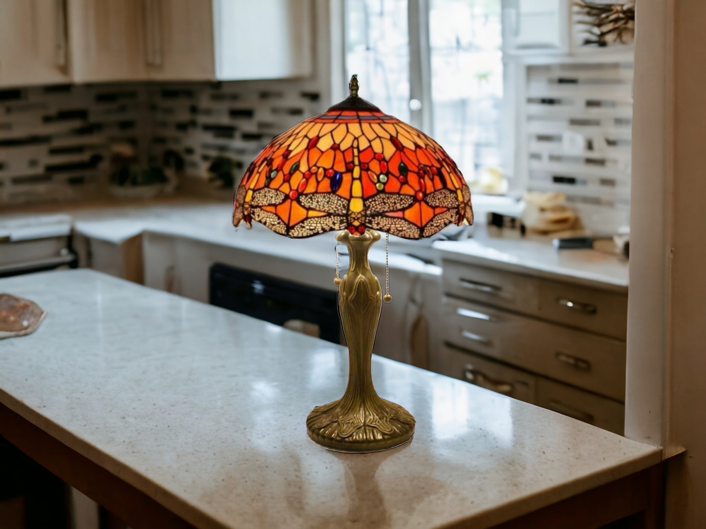 Tiffany Table Lamp 40cm Shade (15060)