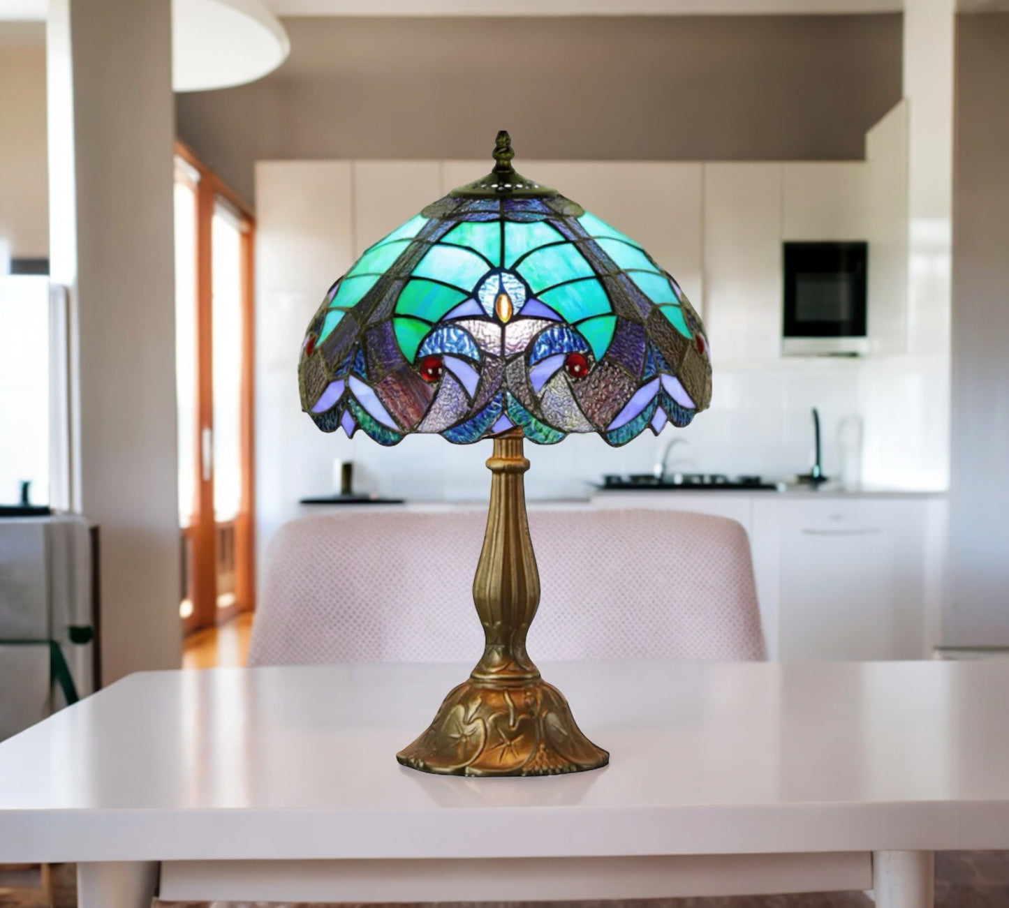 Tiffany Table Lamp (12013)