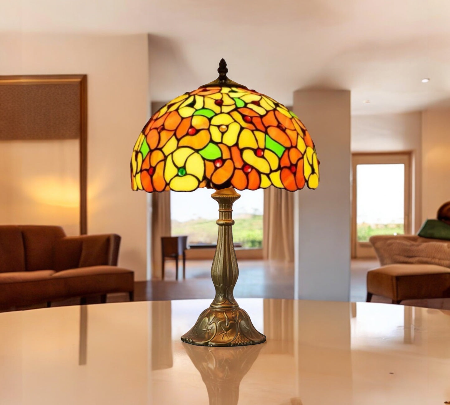 Tiffany Table Lamp (12701)