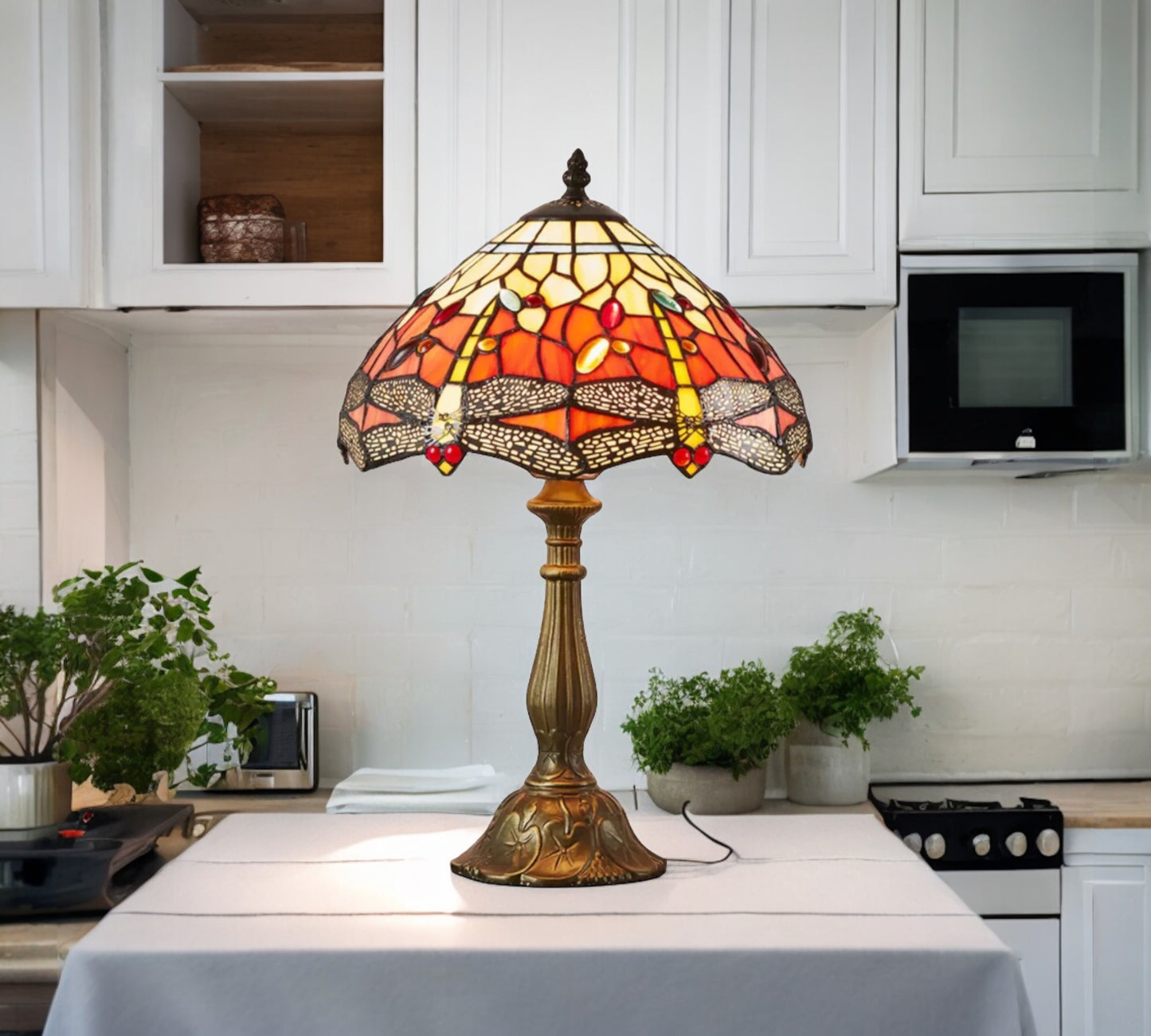 Tiffany Table Lamp (12035)