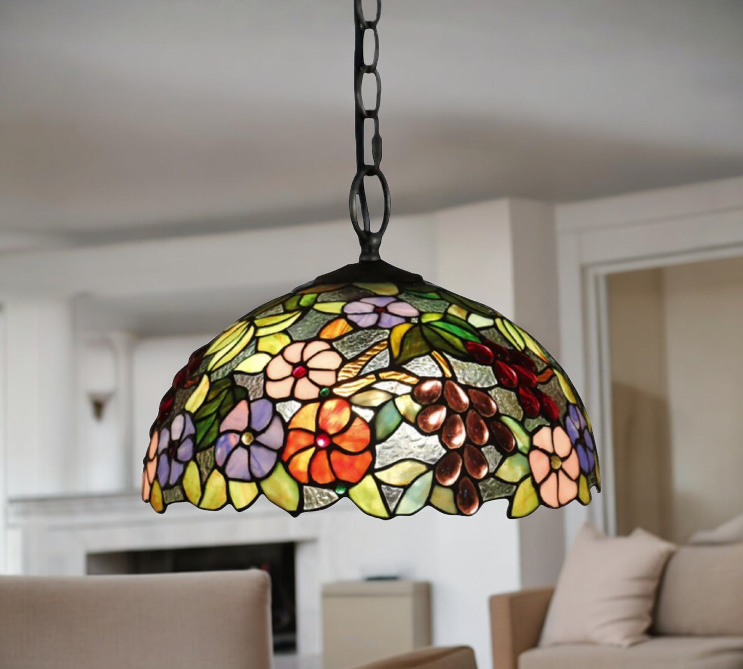 Tiffany Pendant Lamp 40cm shade (16022C)