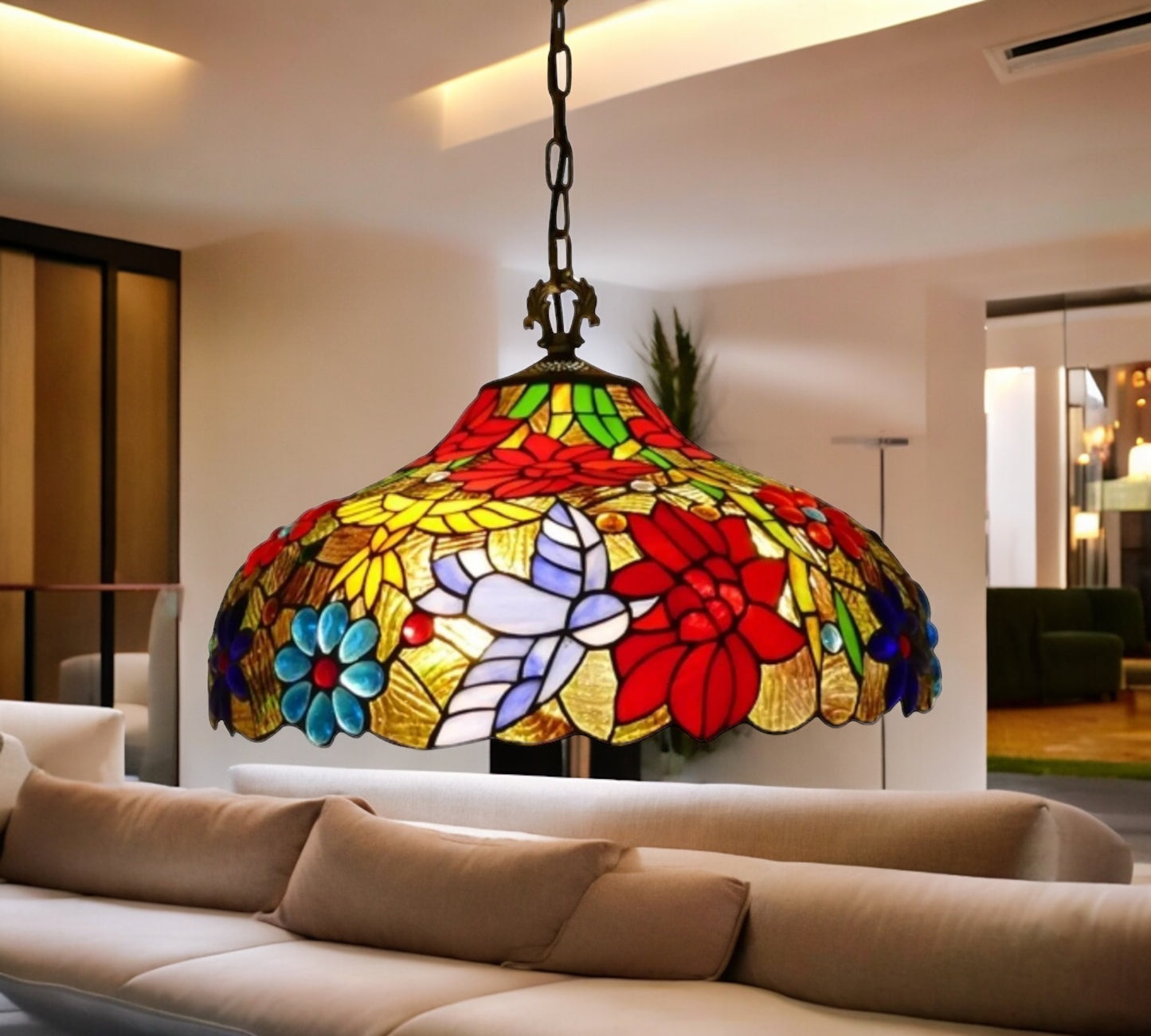 Tiffany Pendant Lamp 40cm shade (16111C)