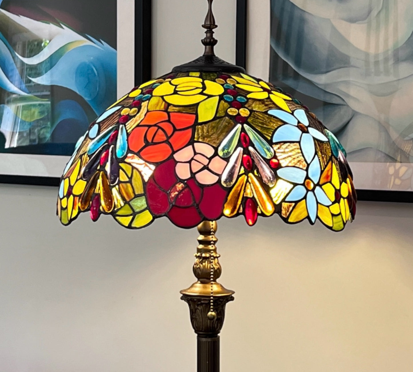 Tiffany Floor Lamp (16114)