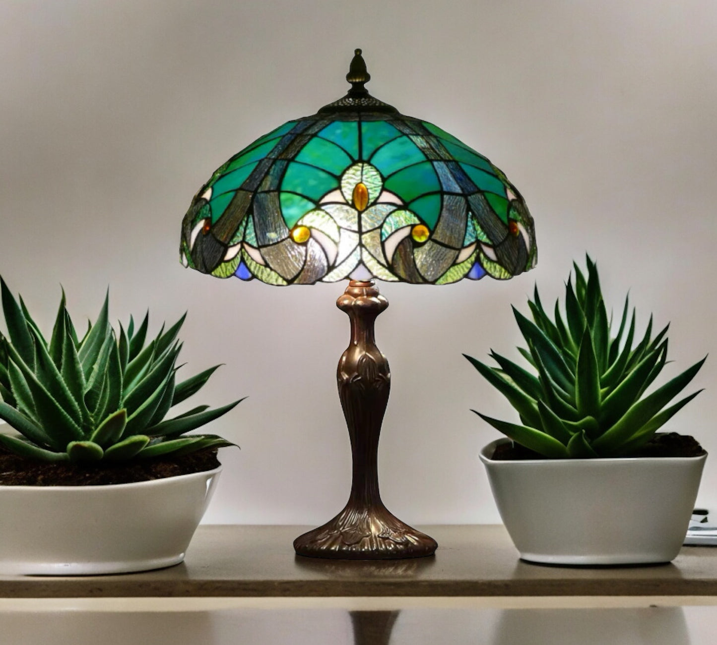 Tiffany Table Lamp 40cm Shade (15011)