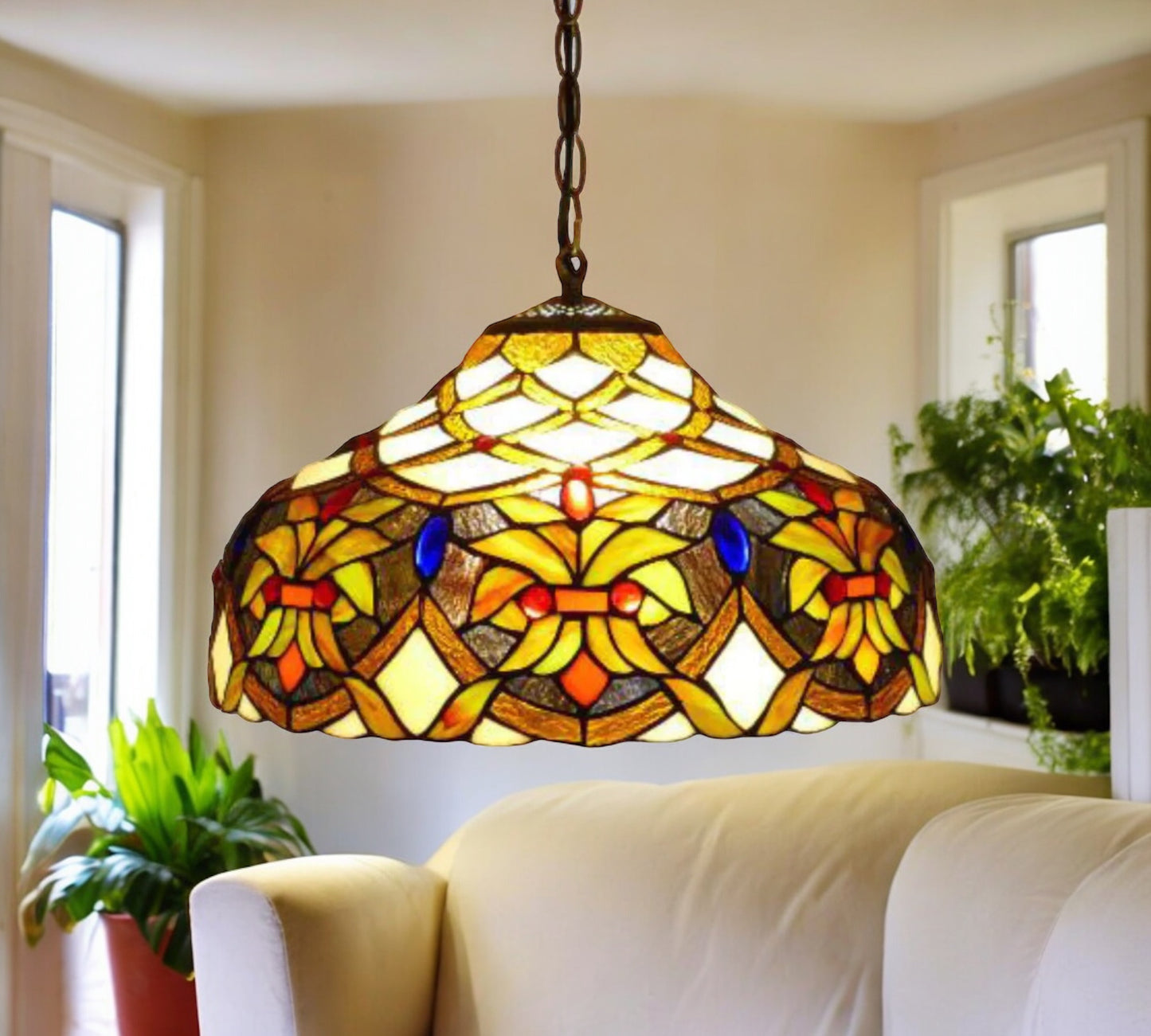 Tiffany Pendant Lamp 40cm shade (15009C)