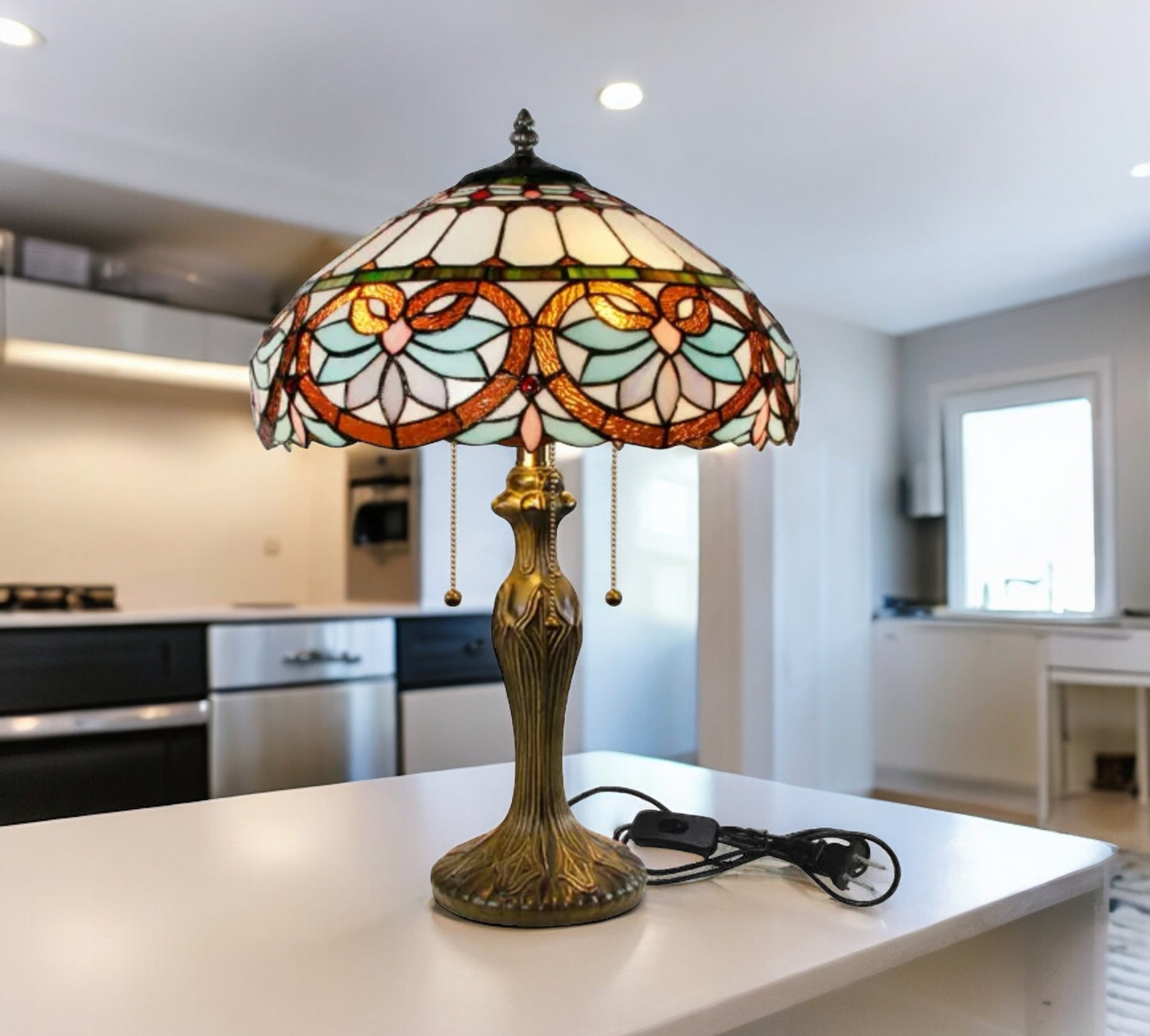 Tiffany Table Lamp 40cm Shade (15059)