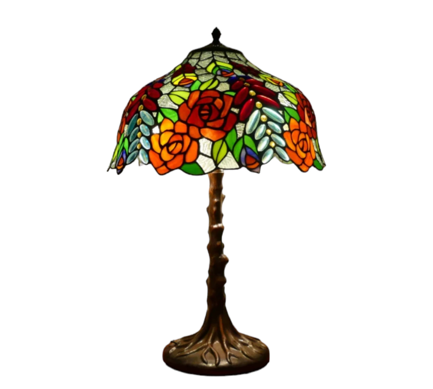 Tiffany Sunflower Table Lamp 40cm Shade (15079)