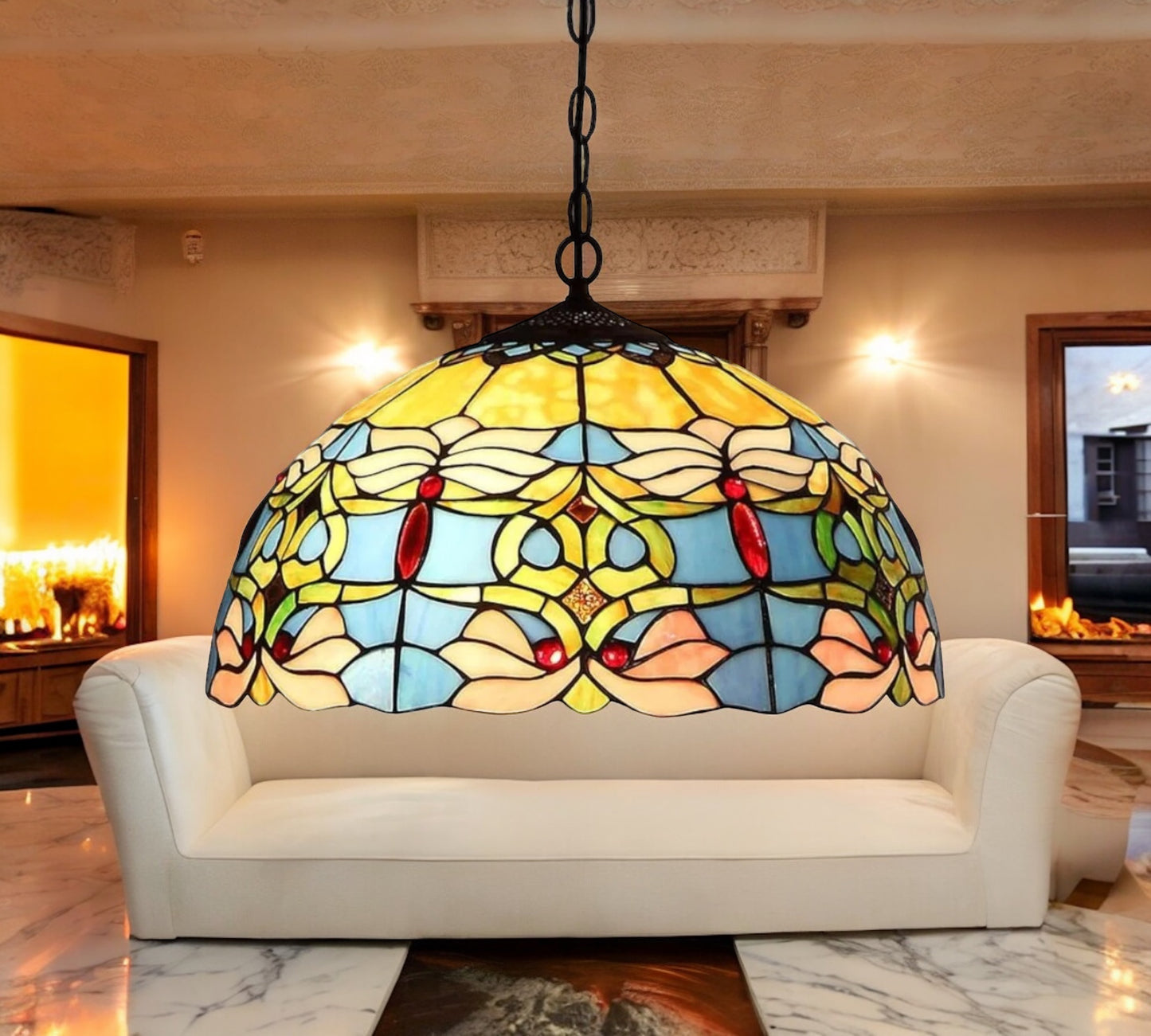 Tiffany Pendant Lamp 40cm shade (16016C)