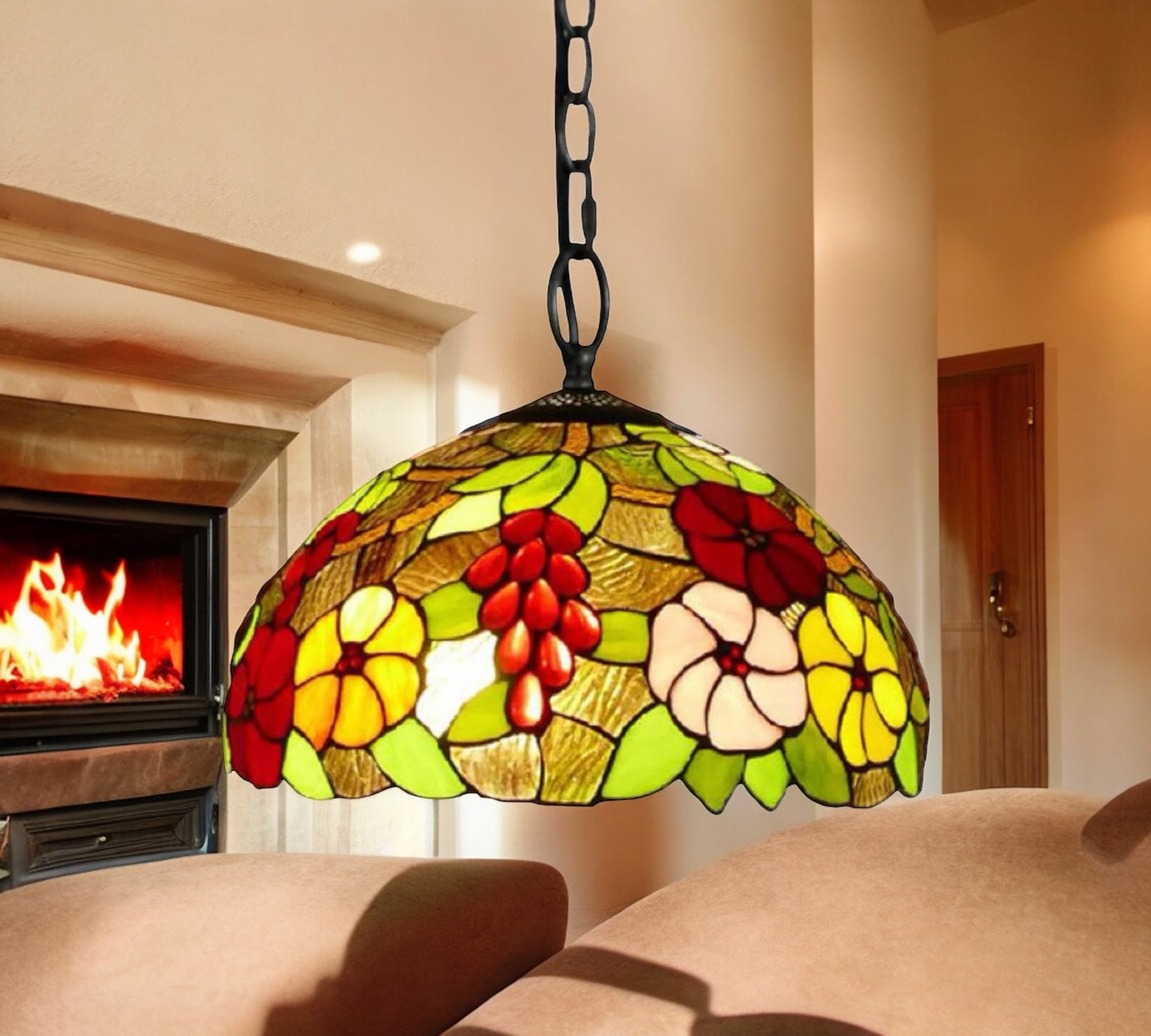 Tiffany Pendant Lamp 40cm shade (16115C)