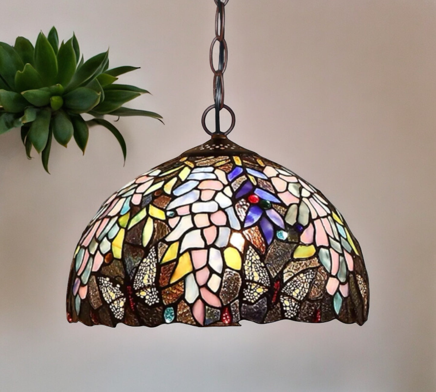 Tiffany Pendant Lamp 30cm shade (12074C)