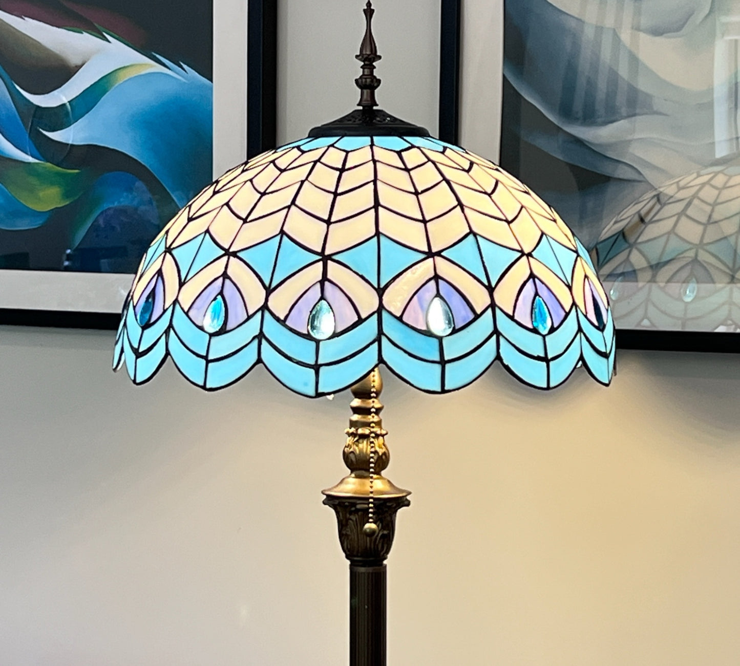 Tiffany Floor Lamp (16119)